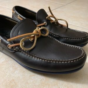 Salvatore Ferragamo Moccasins in Chocolate Brown